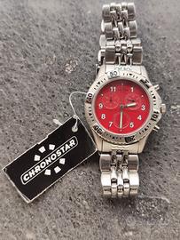 Chronostar/sector vintage rosso NOS 