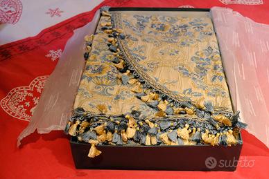 Copriletto matrimoniale damascato