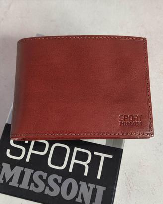 Portafoglio da uomo in pelle Missioni Sport