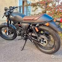 NUOVO Archive Motorcycle Caf Racer 125 NERO OPACO