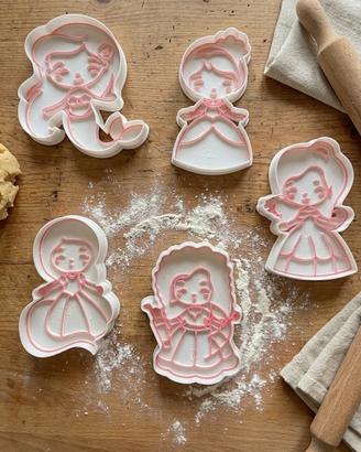 set 5 formine principesse Disney 