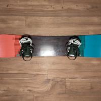 Snowboard Nitro 264mm con attacchi Talia L