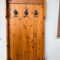 Appendiabiti in legno vintage