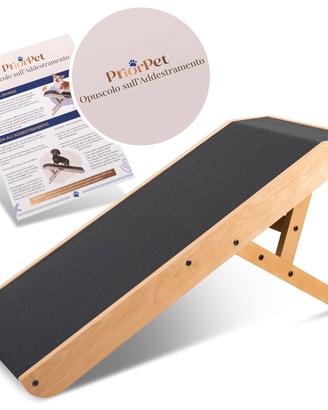 Rampa per cani regolabile, NUOVA MAI USATA