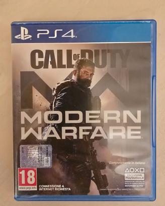 CALL of DUTY modern warfare PS4