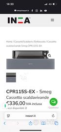 cassetto scaldavivande smeg CPR115S nuovo