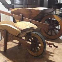 carriole in legno varie misure