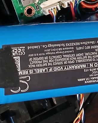 Batteria di ricambio 14,4 VDC - 2600mAh - 37,44 Wh