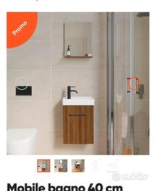 mobile bagno 40 cm