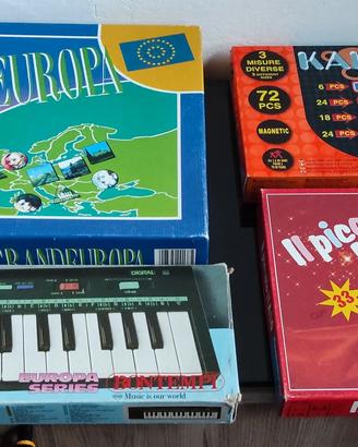 N. 4 Giochi Società da 3 a 99 anni 