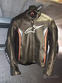 giubbotto in pelle Alpinestars
