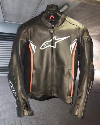 giubbotto in pelle Alpinestars