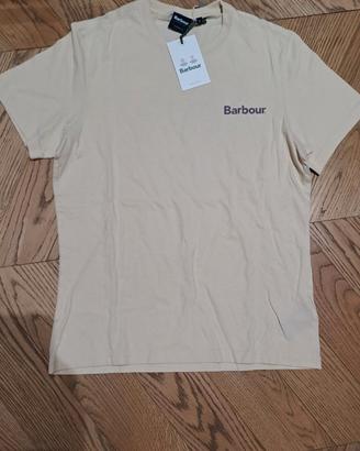 Barbour t shirt small nuova