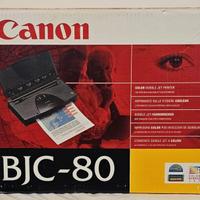 Stampante a Colori portatile Canon BJC 80 Vintage