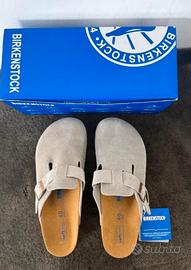 Birkenstock Boston bianco panna – taglia 40