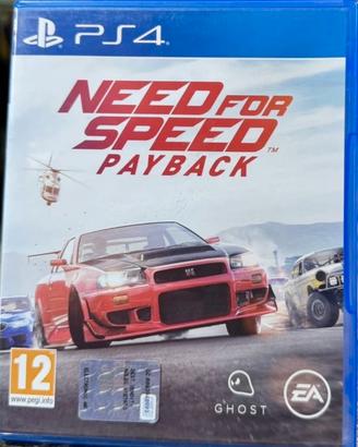 Need for Speed payback PS4 