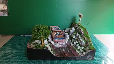 diorama relly 1\24 ford mk3 1985