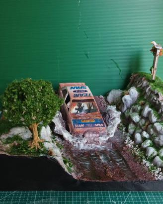 diorama relly 1\24 ford mk3 1985