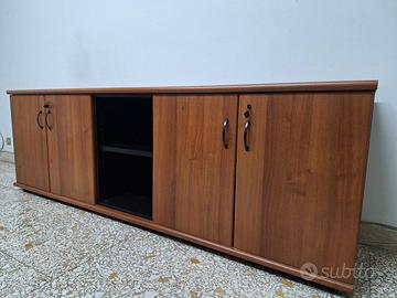 Mobile basso ufficio 4 ante + mobile a giorno