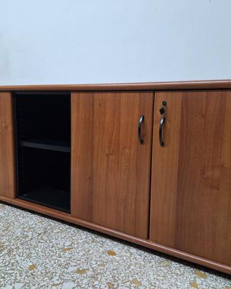 Mobile basso ufficio 4 ante + mobile a giorno