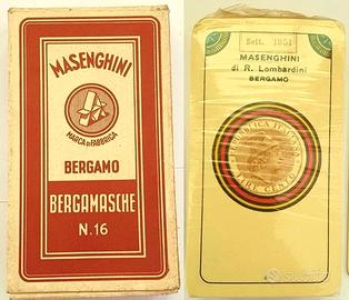 MAZZO NUOVO 1951 CARTE MASENGHINI BERGAMASCHE 40