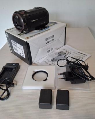 Videocamera Panasonic HC-V770 2 Batterie Filtro UV