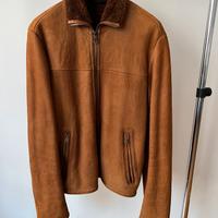 Giubbotto Montone Uomo cammello Tg 50 Brooksfield