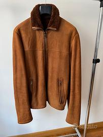 Giubbotto Montone Uomo cammello Tg 50 Brooksfield