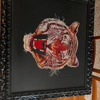 Tigre quadro nero