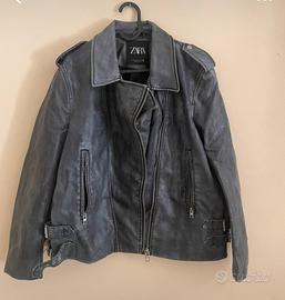 Chiodo ecopelle biker