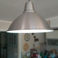 Lampadario a Campana in metallo 