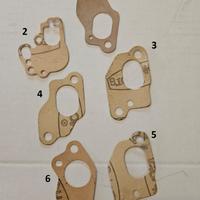 6 guarnizioni carta vari tipi di carburatore Vespa