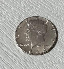 AMERICA Mezzo Dollaro 1964 Kennedy Argento