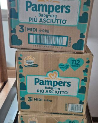 pannolini baby dry 3 e 5