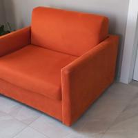 Poltrona letto materasso 10 cm