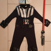 Completo Star Wars tuta, casco e spada laser