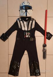 Completo Star Wars tuta, casco e spada laser