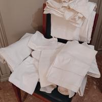 BIANCHERIA ANTICA INUTILIZZATA 