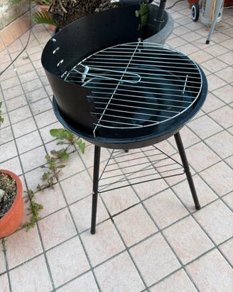 Barbecue a carbonella compatto - COME NUOVO (10€)
