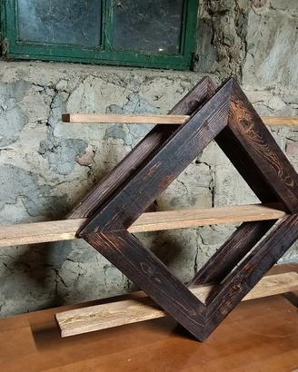 mensola artigianale per piccole piante oppure ogge