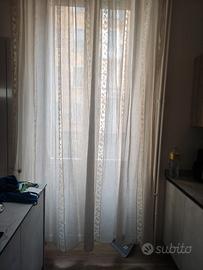 Tende lunghe ondulate