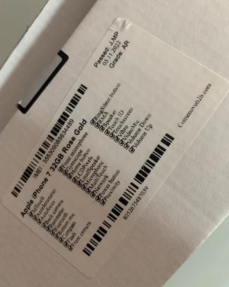 Iphone 7 oro rosa  32gb