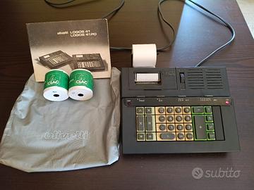 Calcolatrice Olivetti Logos 41 vintage 