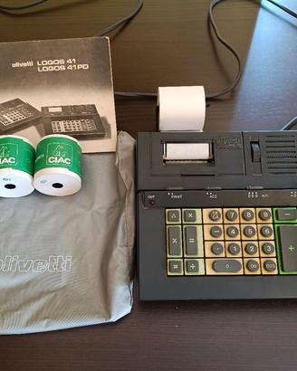 Calcolatrice Olivetti Logos 41 vintage 