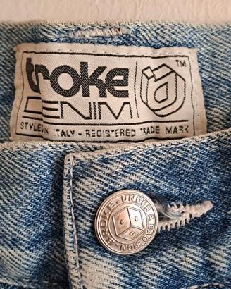 Jeans Vintage Broke skate street baggie L 32 34
