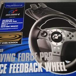 Volante e pedale Logitech driving force pro Ps 2