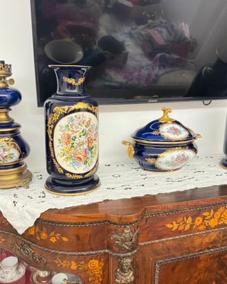 Set vintage A.C.F. “Décor Bleu Sèvres”