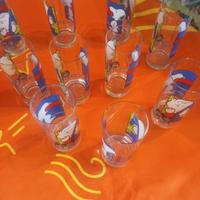 10 bicchieri Snoopy peanuts 
