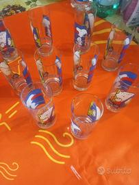 10 bicchieri Snoopy peanuts 