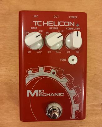 Pedale voce Tc Helicon mic mechanic